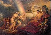 George Hayter Venus, supported by Iris, complaining to Mars Germany oil painting artist